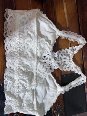 Maurices Lace Bralettes, One Black, One White